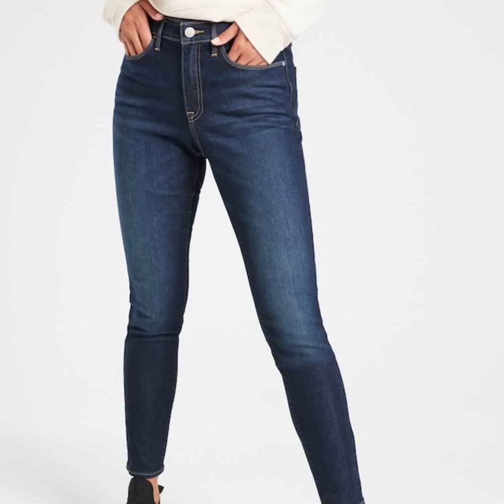 Dark wash skulptek athleta jeans
